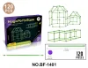 Children's luminous and versatile castle building blocks, starry sky tent construction, and educational toys Application Scenario
